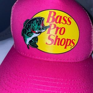 Pink Bass Pro Shops Trucker Hat